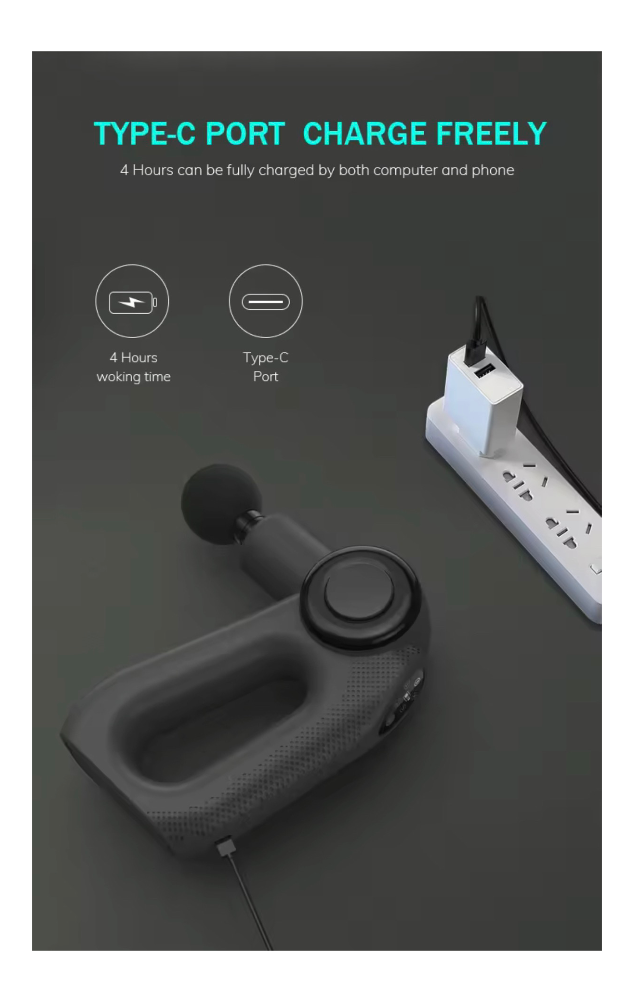 Multi-Angle Percussion Massage Gun