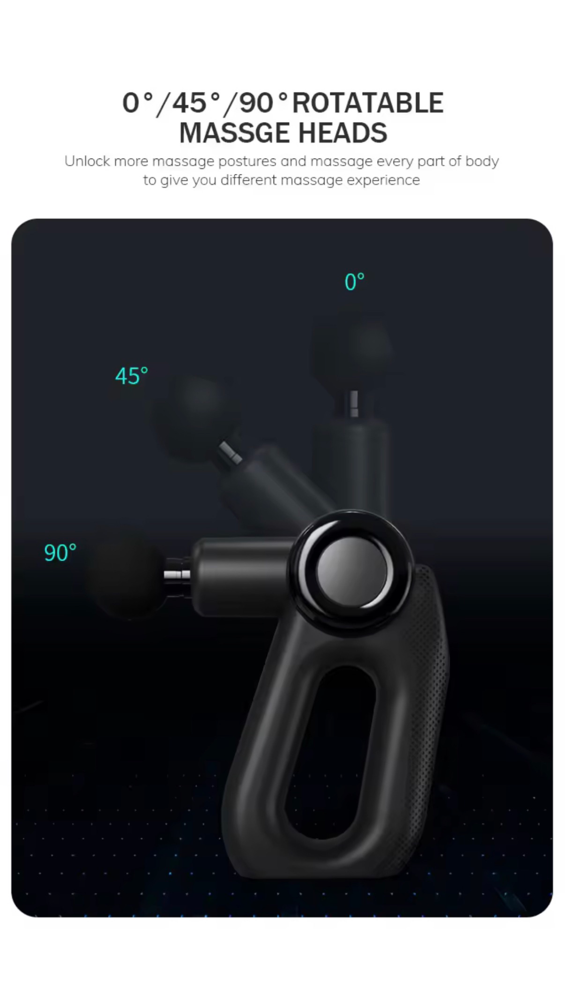 Multi-Angle Percussion Massage Gun
